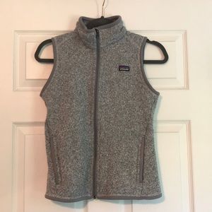 Patagonia Better Sweater Vest “Birch White” Gray